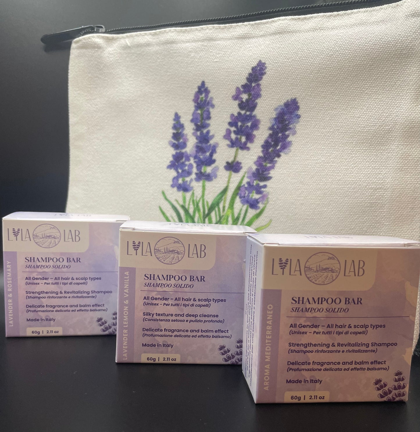 Solid Shampoo & Conditioner Bars - for all types of hair and skin