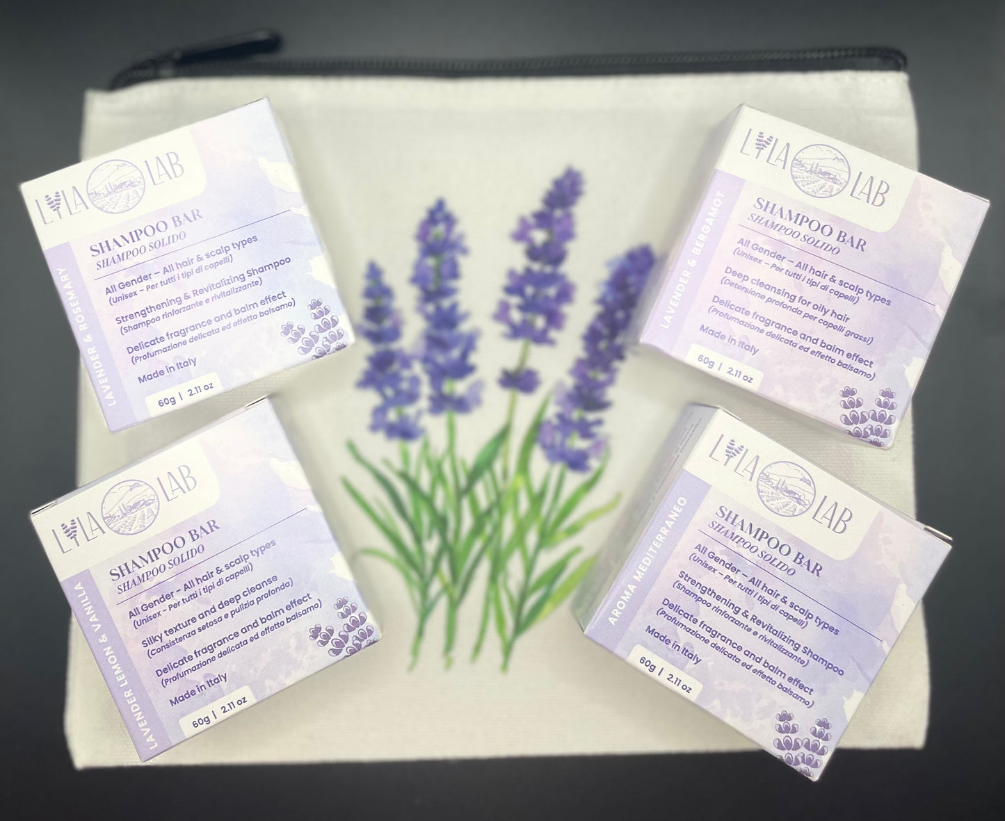 Solid Shampoo & Conditioner Bars - for all types of hair and skin