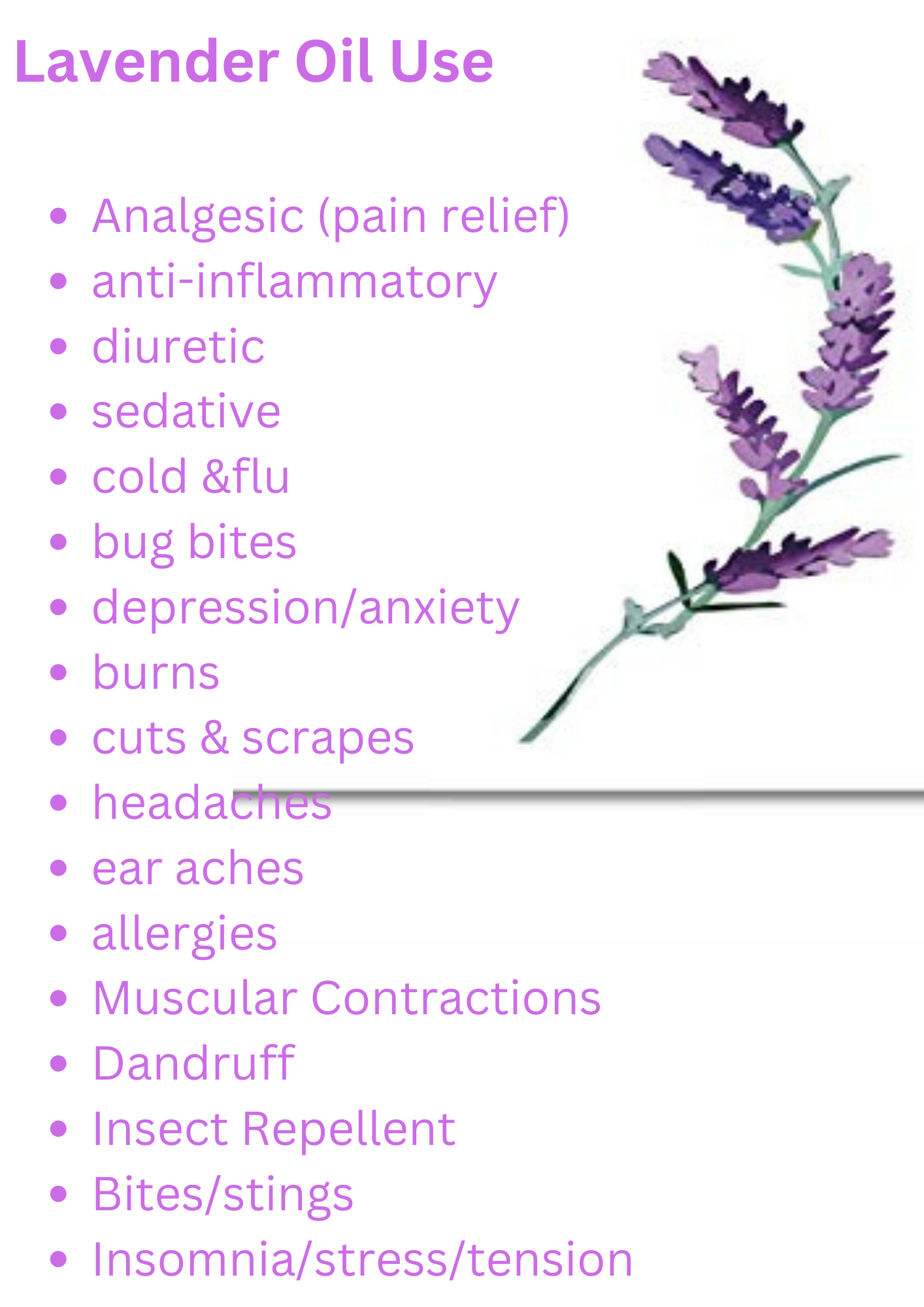 Olio essenziale di lavanda - 100% puro, naturale ed integrale