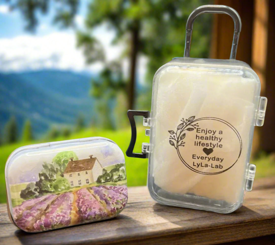 Bee Wise 🐝: Natural Mini Soaps, Not Polluting Wipes