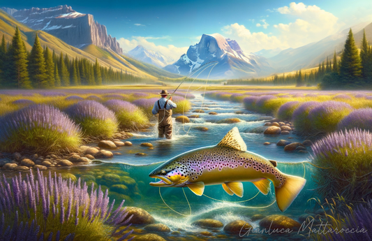 Fly Fishing and Lavender