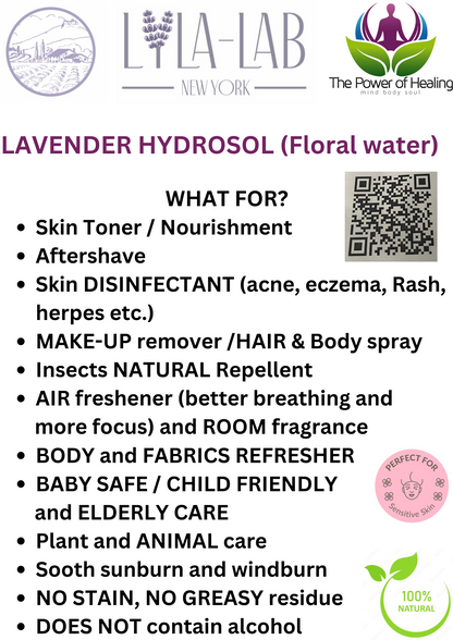 Lavender Hydrosol - Floral Water