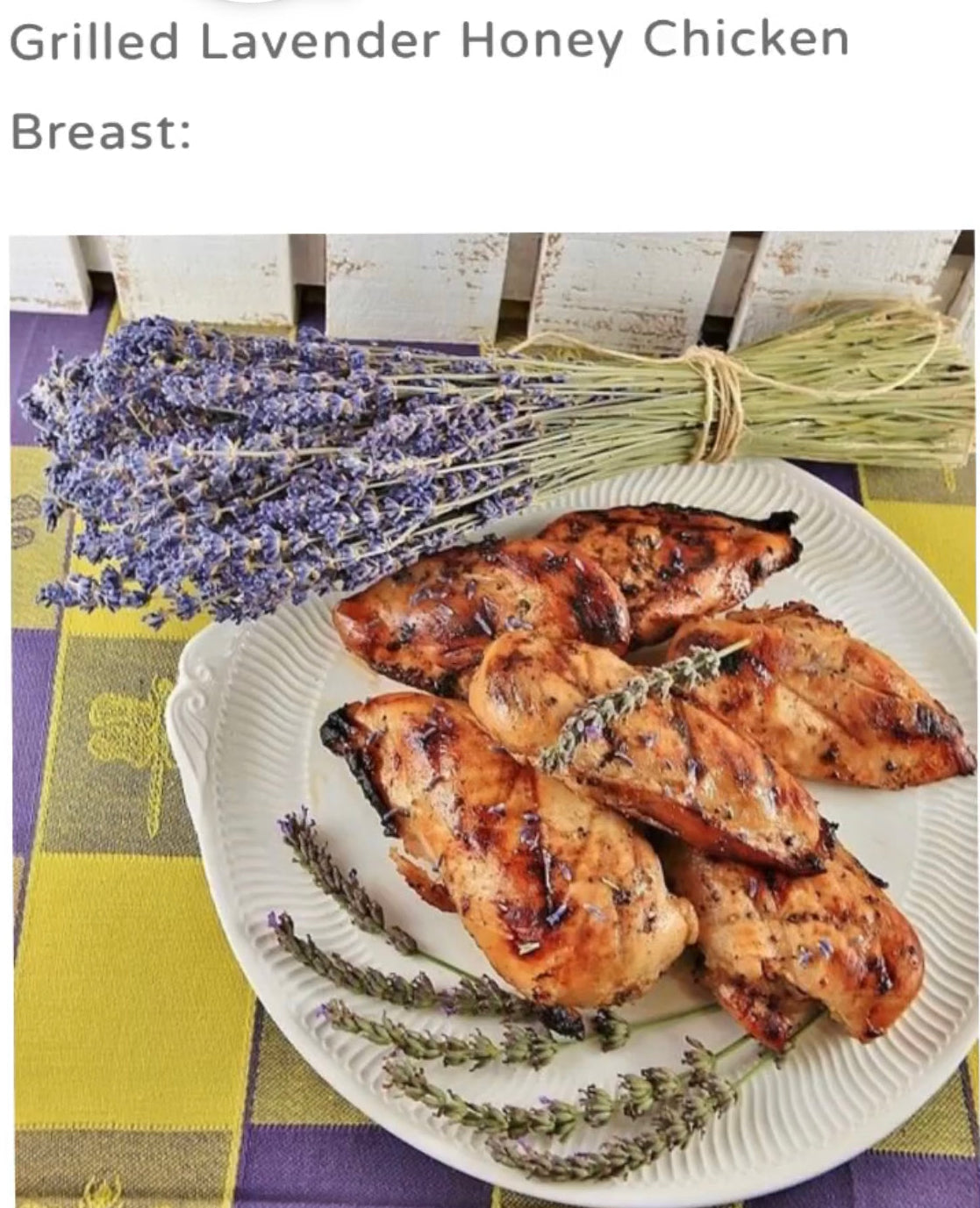 Culinary Lavender Flowers