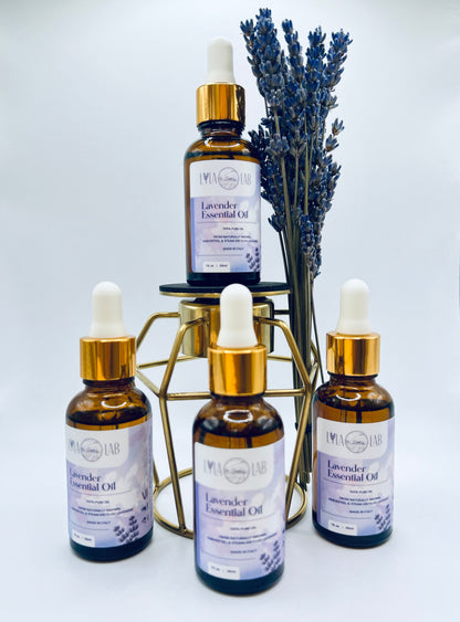 Lavender Essential Oil - 100% Pure (=undiluted), safe, topical use, delicate Aroma