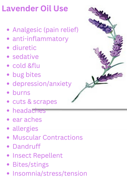 Lavender Essential Oil - 100% Pure (=undiluted), safe, topical use, delicate Aroma
